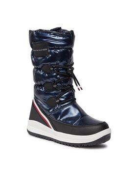 Tommy Hilfiger Tommy Hilfiger Śniegowce T3A6-33069-1669803 S Niebieski