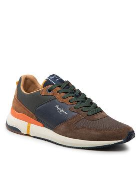Pepe Jeans Pepe Jeans Sneakersy London Pro Basic 22 PMS30864 Brązowy