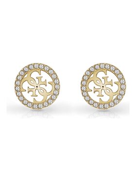 Guess Guess Naušnice JUBE02161JW-YG Zlatá
