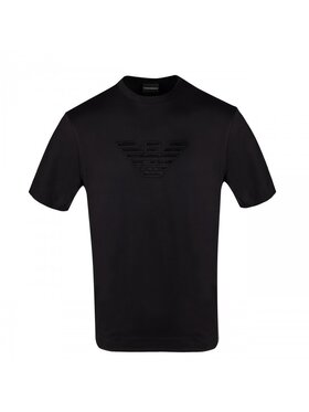 Emporio Armani Emporio Armani Tričko 6D1T98 1JOCZ Čierna Regular Fit