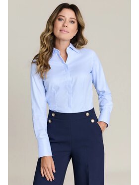 Lancerto Lancerto Koszula Asmara Slim KO073226000027 Niebieski Slim Fit