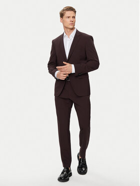 BOSS Boss Garnitur H-Huge-2Pcs-224 50509485 Czerwony Slim Fit