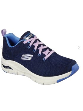 Skechers Skechers Sneakersy Arch Fit Wave Granatowy