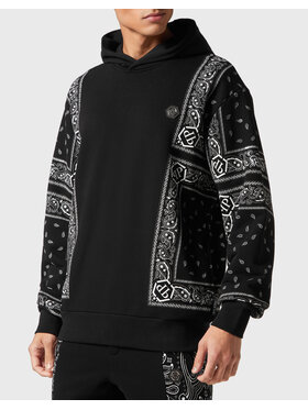 PHILIPP PLEIN PHILIPP PLEIN Felpa 22861 Nero Regular Fit