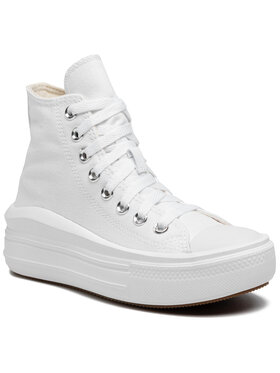 Converse Converse Кецове Chuck Taylor All Star Move Platform 568498C Бял