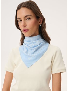 LEBRAND LEBRAND Chusta Bandana Niebieski jasny