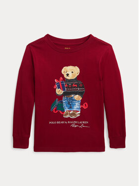 Polo Ralph Lauren Polo Ralph Lauren Bluzka Lscnpom4 322883620005 Czerwony Regular Fit