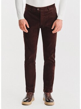 Pako Lorente Pako Lorente Spodnie materiałowe P25WF-WX-022 Brązowy Slim Fit