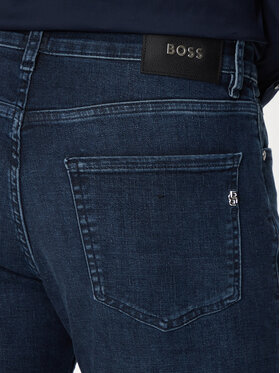 Boss Jeans Hlače H-Re.Maine 50520574 Modra Straight Fit