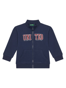 United Colors Of Benetton United Colors Of Benetton Bluza 3J70G5033 Granatowy Regular Fit