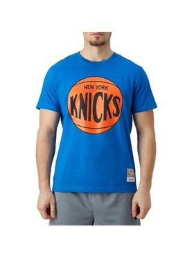 Mitchell & Ness Mitchell & Ness T-Shirt NBA TEAM LOGO TEE Modrá Regular Fit