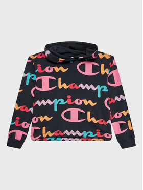 Champion Champion Majica dugih rukava 404602 Crna Custom Fit
