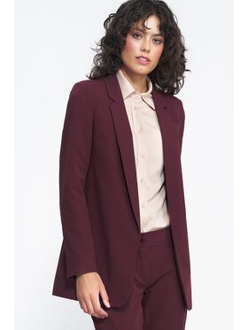 NIFE NIFE Marynarka Z51 Bordowy Regular Fit