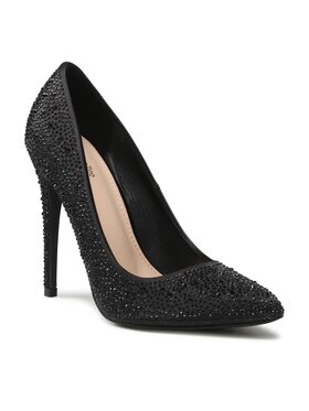 DeeZee DeeZee Pantofi cu toc subțire Q2277-6 Negru