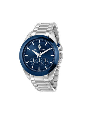 Maserati Maserati Käekell Traguardo Chronograph R8873612067 Hõbedane
