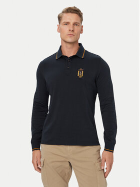 Aeronautica Militare Aeronautica Militare Polo majica 262PO1940UJ00663 Mornarsko modra Regular Fit