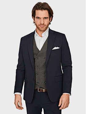 Evenemen Evenemen Marynarka Paradiso Granatowy Slim Fit