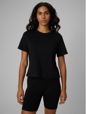4F 4F T-Shirt ESSENTIALS Czarny Regular Fit
