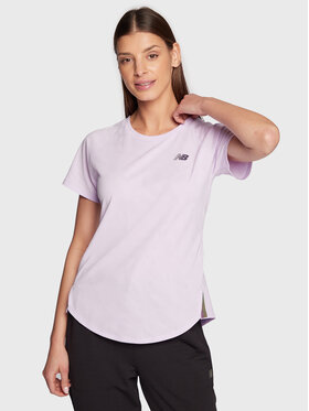 New Balance New Balance Technisches T-Shirt Q Speed WT23281 Violett Athletic Fit