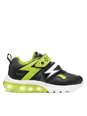 Geox Geox Sneakersy J Ciberdron Boy J66LBB 0BC14 C0802 M Čierna