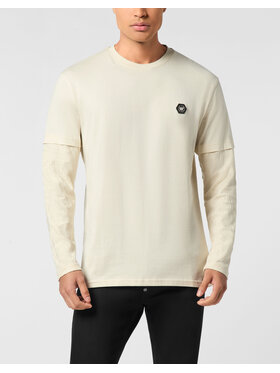 PHILIPP PLEIN PHILIPP PLEIN T-shirt 26197 Beige Regular Fit