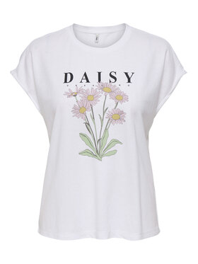 ONLY ONLY T-Shirt Jany 15372108 Λευκό Regular Fit