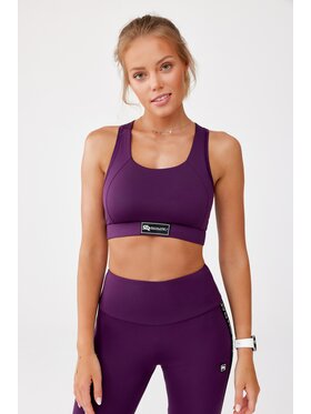 ROUGH RADICAL ROUGH RADICAL Biustonosz sportowy SPORTS BRA BRUSH PRO Fioletowy