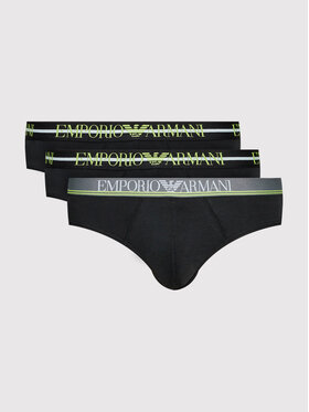 Emporio Armani Underwear Emporio Armani Underwear Set 3 perechi de slipuri 111734 2F723 21320 Negru