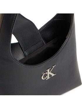 Calvin Klein Jeans Torbica Minimal Monogram Shoulder Bag T K60K611212 Crna