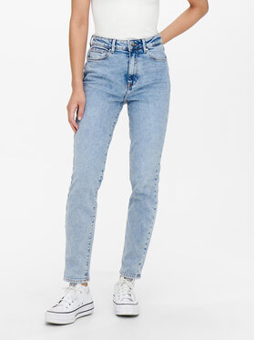 ONLY ONLY Jeans hlače 15248715 Modra Straight Fit