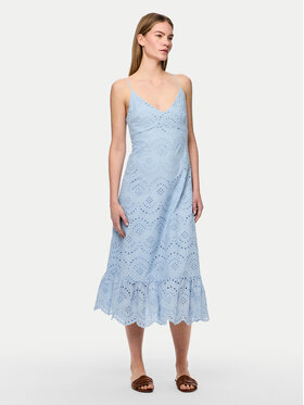 Pieces Pieces Rochie de vară Vilde 17156565 Albastru celest Regular Fit