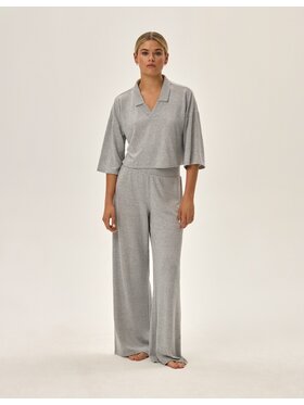 Esotiq Esotiq Piżama 42077 Beżowy Regular Fit