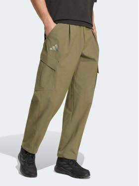 adidas adidas Spodnie outdoor 161594 Zielony Loose Fit