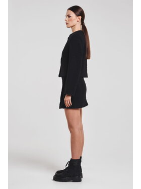 BENU BENU Spódnica mini Spódnica Czarny Straight Fit