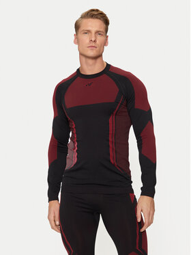 4F 4F Termo bielizeň vrchné diely 4FWAW24USEAM165 Červená Slim Fit