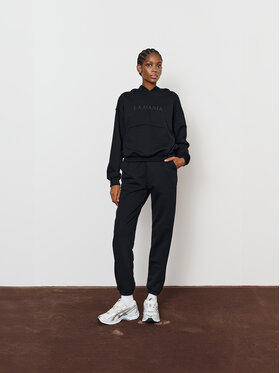 La Mania La Mania Spodnie dresowe LYN 2 Czarny Classic Fit