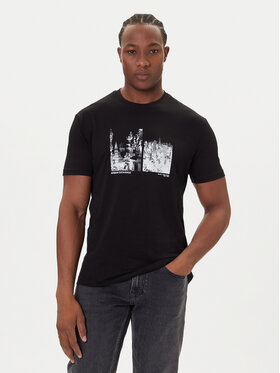 Armani Exchange Armani Exchange Tričko XM001461 AF10358 MC305 Čierna Regular Fit