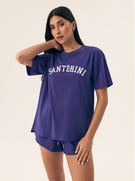 Henderson Henderson Piżama 42674 Niebieski Regular Fit