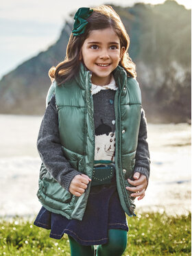 Mayoral Mayoral Gilet 4311 Verde Regular Fit