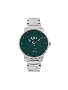 BOSS BOSS Zegarek Dean 1514134 Srebrny