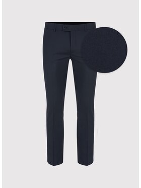 Pako Lorente Pako Lorente Spodnie garniturowe P24WN-6G-018 Granatowy Super Slim Fit