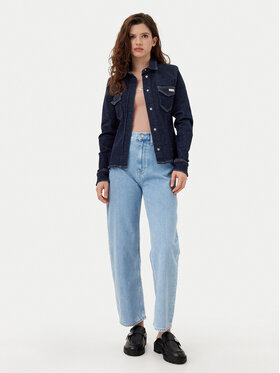 Τζιν πουκάμισο Calvin Klein Jeans φωτογραφία