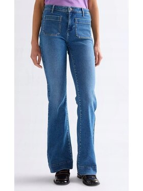 Wrangler Wrangler Jeansy Flare Niebieski Flare Fit