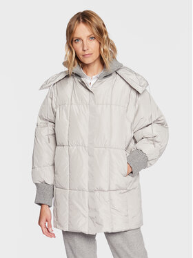 Fabiana Filippi Fabiana Filippi Pernata jakna CTD222W270 Siva Relaxed Fit