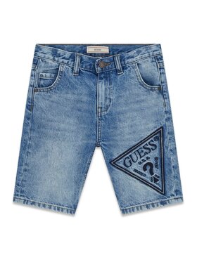 Guess Kids Guess Kids Pantaloni di tessuto 181437 Blu Regular Fit