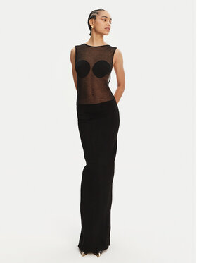 JACQUEMUS JACQUEMUS Rochie de seară 251KN592-2434 Negru Regular Fit