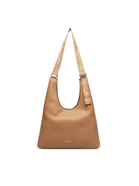 Calvin Klein Calvin Klein Rankinė Webbing Adj Strap Large Shoulder LV04F3643G Smėlio