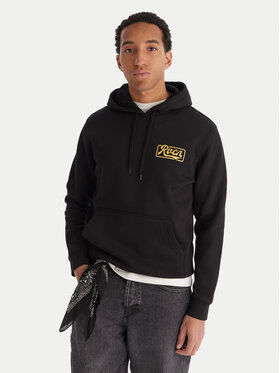 RVCA RVCA Mikina Frame Up 23A413506 Čierna Regular Fit