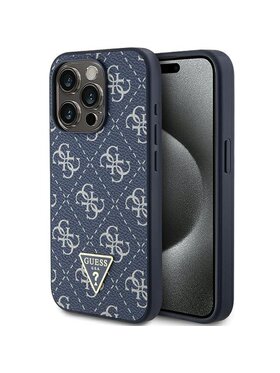 Guess Guess Etui na telefon Apple iPhone 15 Pro Niebieski