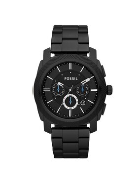 Fossil Fossil Ρολόι Machine FS4552 Μαύρο